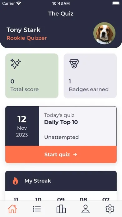 ThinkUp: Quiz, news, articles 스크린샷